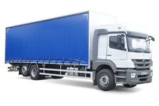 Car Hire Bromley - 26 Tonne Curtain Side Truck - Truck hire Bromley