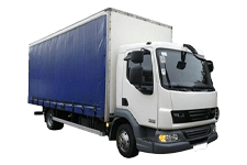 Car Hire Bromley - 7.5 Tonne Curtain Side Truck - Truck hire Bromley