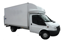Car Hire Bromley - Ford Luton 3.5 ton Tail Box Lift Truck - Truck hire Bromley